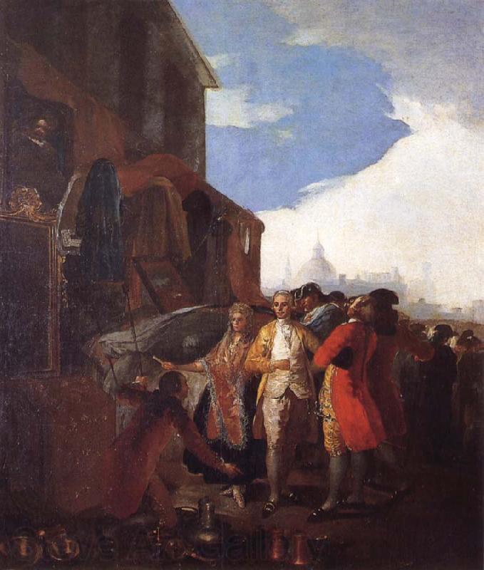 Francisco Goya Fair of Madrid Spain oil painting art